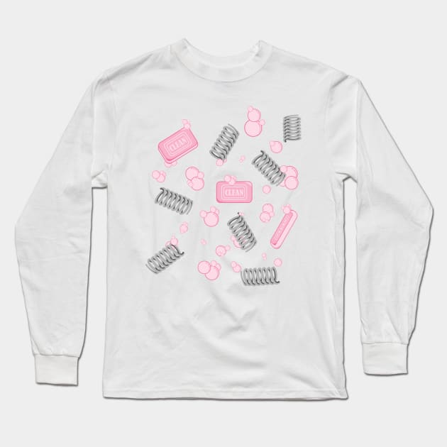spring cleaning Long Sleeve T-Shirt by B0red